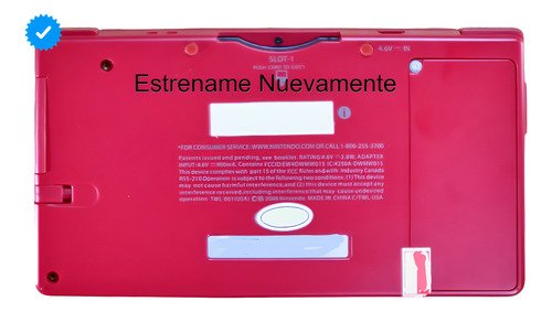 Consola Nintendo DSi portátil para revivir juegos clásicos, ideal para gamers retro que buscan experiencia nostálgica