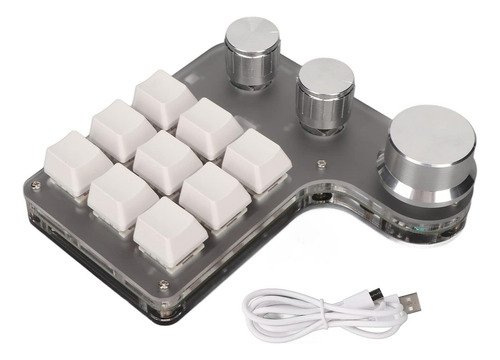 Teclado Numérico Programable Gamer Mecánico 9 Teclas Usb