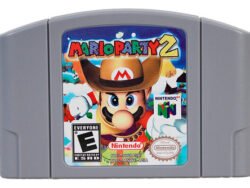 Juego Mario Party 2 para consola Nintendo 64 N64, cartucho original de colección con personajes de Mario