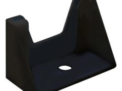 soporte de montaje negro compatible con consola Gamecube para instalación de modchip Picoboot, ideal para modificación de consolas retro