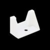 soporte de montaje negro para consola Gamecube con modificación Picoboot, ideal para instalación de hardware modificado