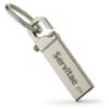 Memoria USB Servitae de 2TB con diseño de llavero, ideal para almacenar archivos grandes y transportar datos de forma segura