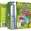 Pokémon Leaf Green GBA - juego físico en caja con protección Juego Pokémon Leaf Green para Game Boy Advance en su caja original con protección, mostrando el cartucho y empaque completo