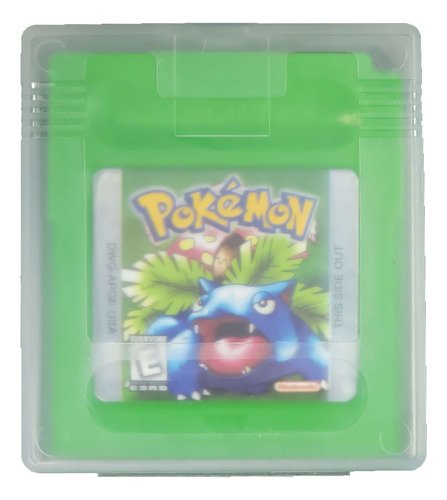 Pokémon Green Versión Game Boy Nuevo En Caja Con Acrílico