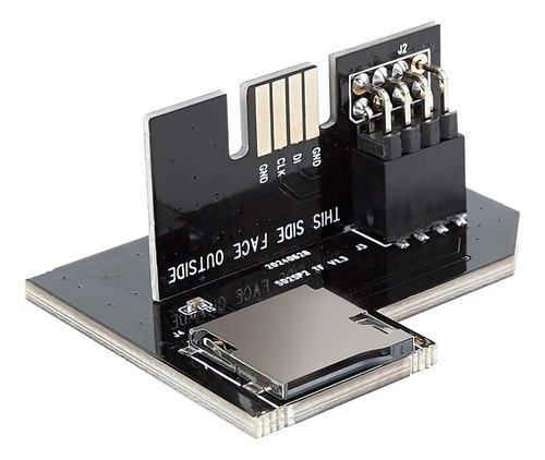 Adaptador SD2SP2 Pro V1.3 para Gamecube Nintendo que permite cargar juegos desde tarjeta SD