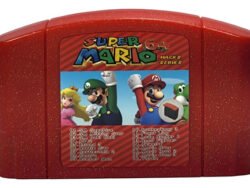 Juego físico de Super Mario 64 para Nintendo 64 con 18 juegos en 1 y modificaciones especiales