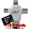 Memoria 1tb Lightning Android Pc Usb-c Microusb Otg 4 En 1