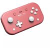 Control 8bitdo Lite 2 inalámbrico Bluetooth color rosa para Nintendo Switch y dispositivos compatibles