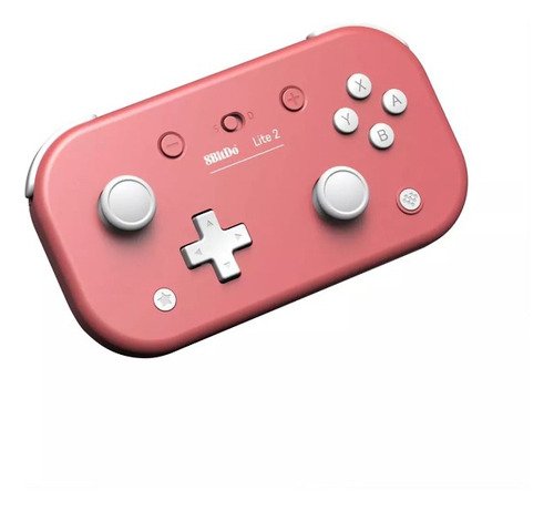 Control 8bitdo Lite 2 inalámbrico Bluetooth color rosa para Nintendo Switch y dispositivos compatibles