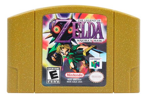 The Legend Of Zelda Majora's Mask Nintendo 64 Físico En Caja