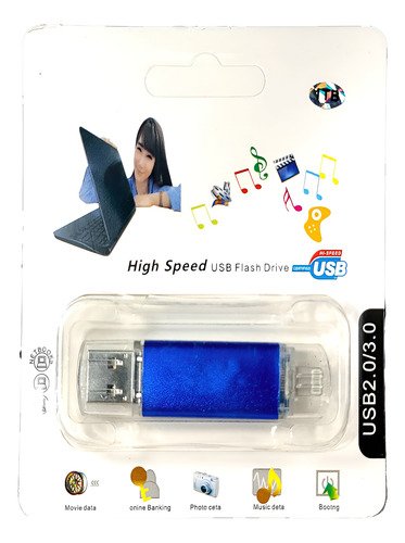 Memoria USB universal con conectores Lightning, MicroUSB y USB tradicional de 1TB capacidad para transferir archivos entre dispositivos iOS, Android y PC