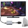 Convertidor Bitfunx para conectar Wii a televisor HDMI con calidad 1080p, ideal para revivir juegos clásicos
