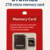 Memoria Micro Tf 2tb Servitae 2 Tera Con Adaptador Servitae