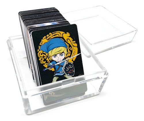 Set completo de mini tarjetas amiibo de la colección Zelda Tears of the Kingdom para usar con consolas Nintendo
