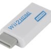 Adaptador para conectar consola Wii a televisores HDMI con salida de audio y video en 1080p