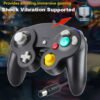 Control Servita para Nintendo GameCube con joystick analógico, botones A/B/X/Y, gatillos Z/R y cable de 1.8 metros para gaming retro