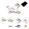 Memoria 1tb Lightning Android Pc Usb-c Microusb Otg 4 En 1
