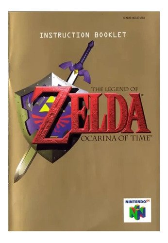 The Legend Of Zelda Ocarina Of Time Nintendo 64 Físico Caja