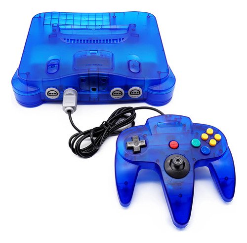 Control original para Nintendo 64 disponible en múltiples colores vibrantes, compatible con todas las consolas N64