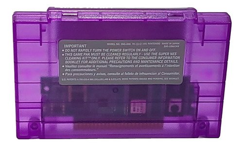 Cartucho Multijuegos De Snes 110 En 1 Sunset Rider Zelda