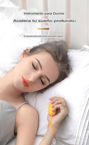 Dispositivo portátil de baja frecuencia para conciliar el sueño naturalmente, alivia insomnio, migrañas y estrés con tecnología segura