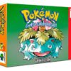 Juego Pokémon Green Version para consola Nintendo 64, aventura clásica con personajes pokémon en versión retro