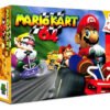 Protector de plástico laminado para conservar cajas de juegos retro de Mario Kart en perfecto estado