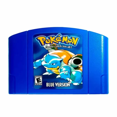cartridge-pokemon-blue-n64_01 Cartucho version crystal N64