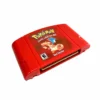 Cartucho Pokémon Versión Red para Nintendo 64