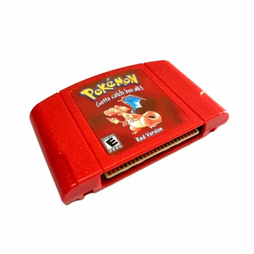 Cartucho Pokémon Versión Red para Nintendo 64