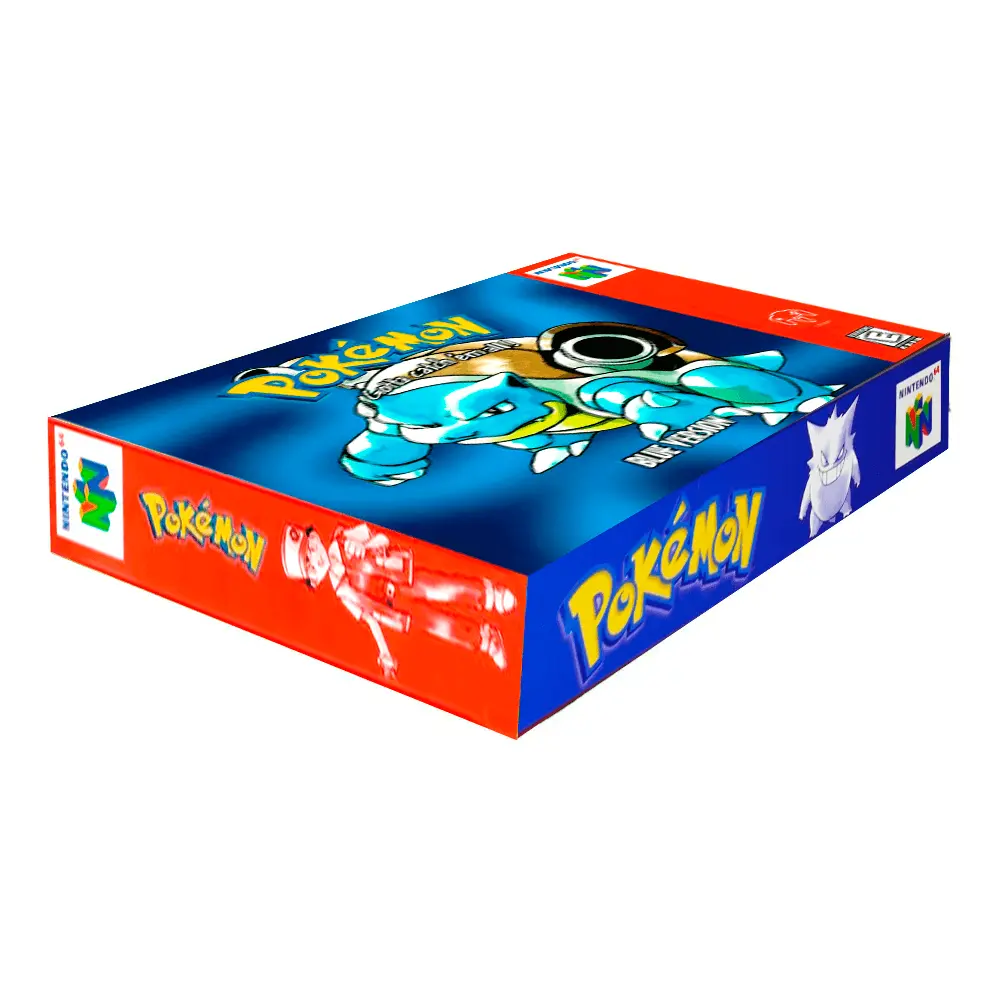 Pokémon version blue para N64