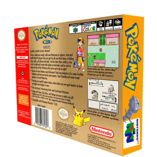 Pokemon Version Gold n64