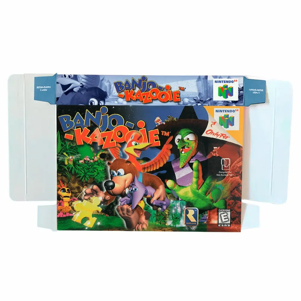 protector-banjo-kazooie_01 Protector kit manual, caja y protector acrilico Banjo Kazooie N64