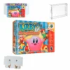 Protector kit manual, caja y protector acrilico Kirby The Crystal Shards N64
