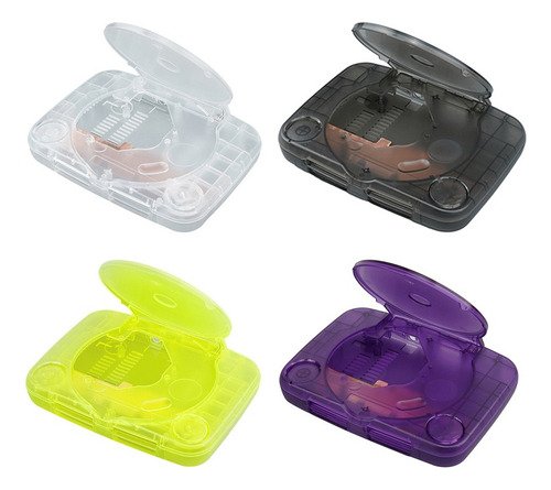 Carcasa Transparente Negra Consola Ps1 Renueva Tu Consola