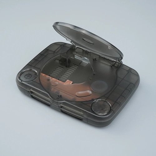 Carcasa Transparente Negra Consola Ps1 Renueva Tu Consola