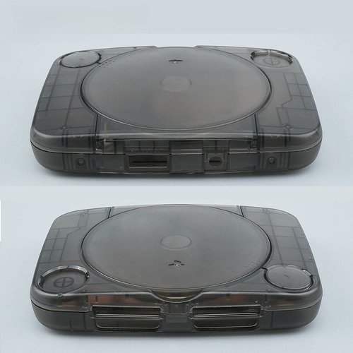 Carcasa Transparente Negra Consola Ps1 Renueva Tu Consola