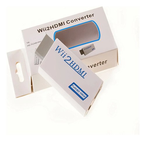 Adaptador Wii Conectar Hdmi 1080p Convertidor Audio Y Vídeo