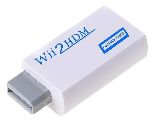 Adaptador Wii Conectar Hdmi 1080p Convertidor Audio Y Vídeo