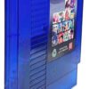 Cartucho de videojuegos NES con 150 títulos clásicos y batería integrada para guardar progreso, compatible con consolas originales