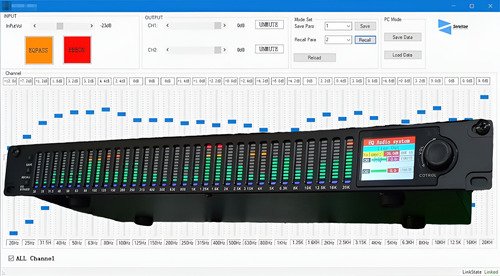 Ecualizador Led Digital Pro De 31 Bandas Controlado Por Pc