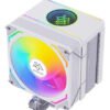 Disipador Holo Ventilador CPU RGB Snowman con efecto holográfico y luces RGB personalizables, ideal para mantener fresco tu procesador durante gaming intenso