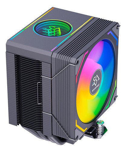 Disipador Holo Ventilador CPU RGB Snowman para Intel y AMD - Foto 1 Disipador Holo Ventilador CPU RGB Snowman con efecto holográfico y luces RGB personalizables, ideal para mantener fresco tu procesador durante gaming intenso