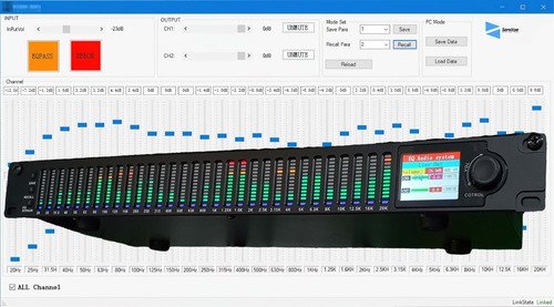 Ecualizador Led Digital Pro De 31 Bandas Controlado Por Pc