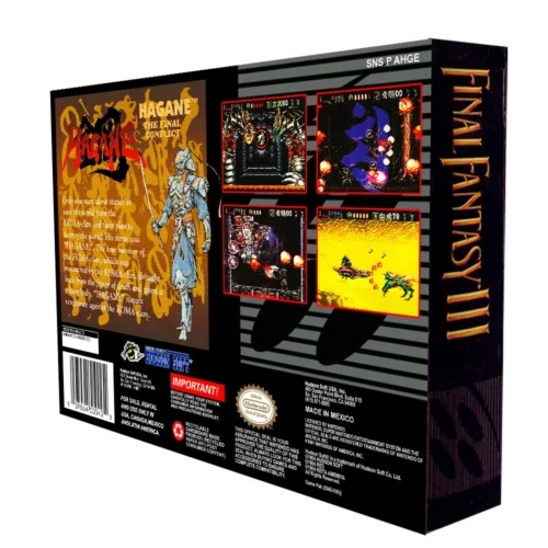 Final Fantasy Iii 3 Snes En Caja Nuevo CIB