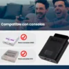 adapter-wireless-snes-black_04 Adaptador inalámbrico BlueRetro SNES 1 Mando Inalambrico