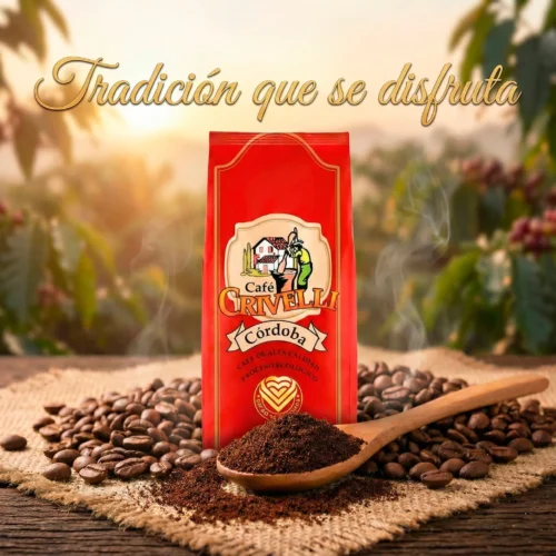 Café Molido 1kg Crivelli Cordoba Ecológico De Exportación