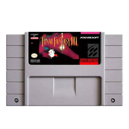 Final Fantasy Iii 3 Snes En Caja Nuevo CIB