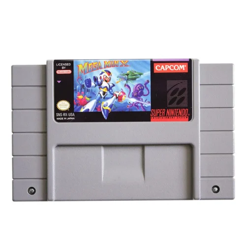 cartridge-mega-man-x_01.webp Mega Man X 10 Snes En Caja Nuevo CIB