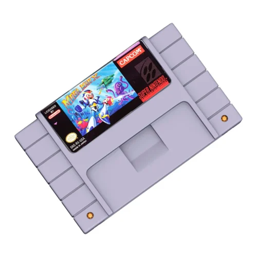 cartridge-mega-man-x_02.webp Mega Man X 10 Snes En Caja Nuevo CIB